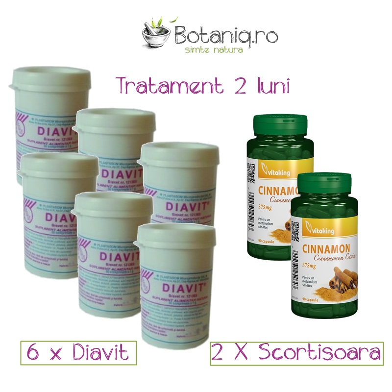 Promo 6 X Diavit 2 X Scortisoara Capsule