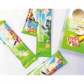 Baton din fructe cu mar - Paw Patrol, vegan, fara zahar (4x20 grame), Fruitfunk Baton din fructe cu mar - Paw Patrol, vegan, fara zahar (4x20 grame), Fruitfunk