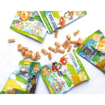 Gustare de fructe mar corcant - Paw Patrol, vegan, fara zahar (10x10 grame), Fruitfunk Gustare de fructe mar corcant - Paw Patrol, vegan, fara zahar (10x10 grame), Fruitfunk