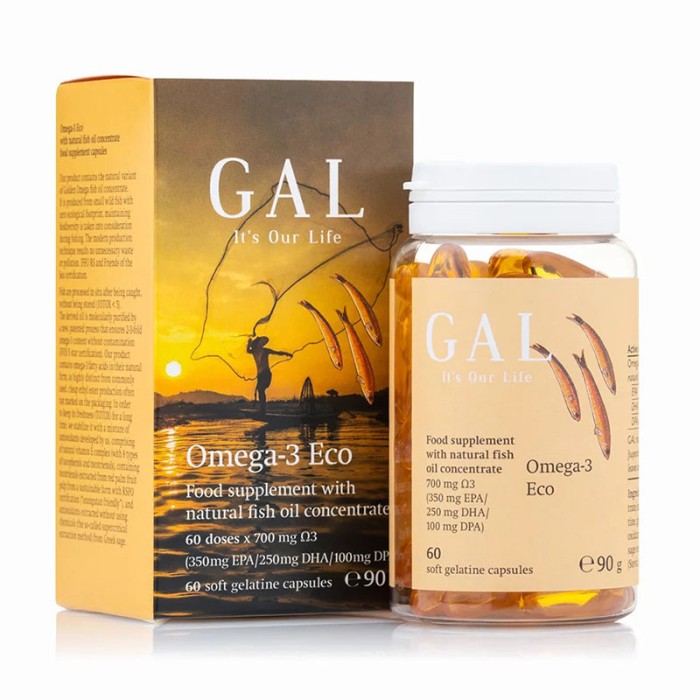 Omega-3 Eco (60 capsule), GAL Omega-3 Eco (60 capsule), GAL