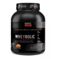 AMP Wheybolic Proteina din zer cu aroma de caramel sarat (1312.5 grame), GNC