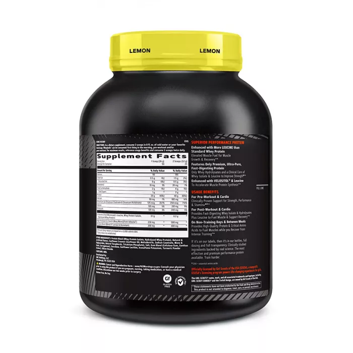 AMP Wheybolic Proteina cu aroma de lamaie Girl Scouts (1300 grame), GNC AMP Wheybolic Proteina cu aroma de lamaie Girl Scouts (1300 grame), GNC