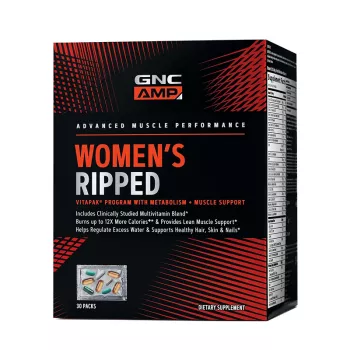 AMP Women's Ripped Program Vitapak (30 pachete), GNC