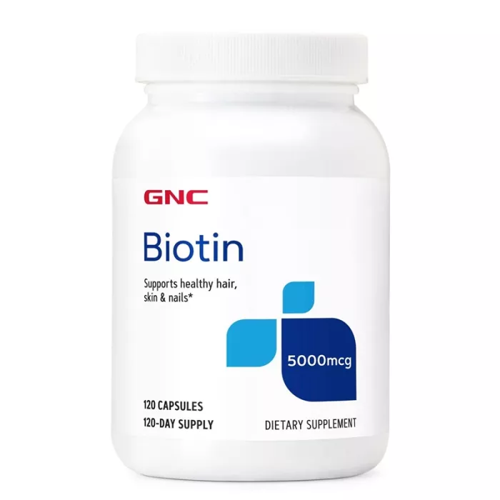 Biotin 5000 UI (120 capsule), GNC Biotin 5000 UI (120 capsule), GNC
