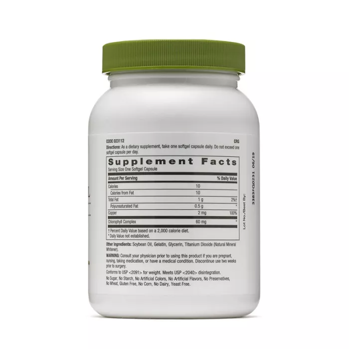 Clorofila tripla cu fitonutrienti (90 capsule), GNC SuperFoods Clorofila tripla cu fitonutrienti (90 capsule), GNC SuperFoods