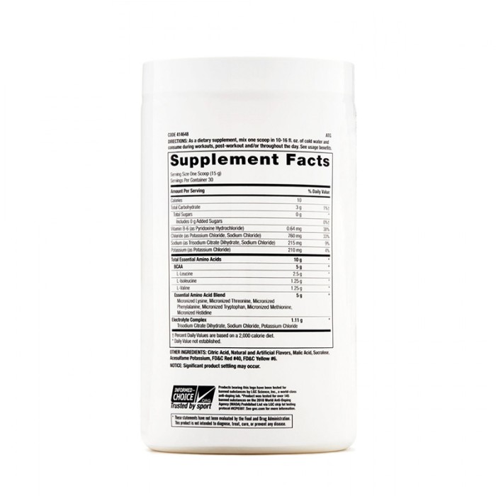 Essential Amino Complete Aminoacizi cu aroma de mandarine (450 grame), GNC Pro Performance Essential Amino Complete Aminoacizi cu aroma de mandarine (450 grame), GNC Pro Performance