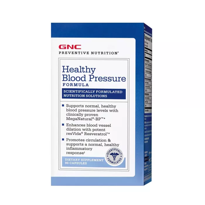 Formula pentru reglarea tensiunii arteriale (90 capsule), GNC Preventive Nutrition Formula pentru reglarea tensiunii arteriale (90 capsule), GNC Preventive Nutrition
