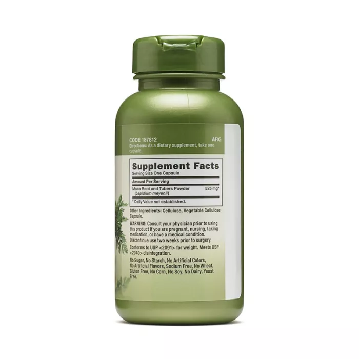 Radacina de Maca 525 mg (100 capsule), GNC Herbal Plus Radacina de Maca 525 mg (100 capsule), GNC Herbal Plus