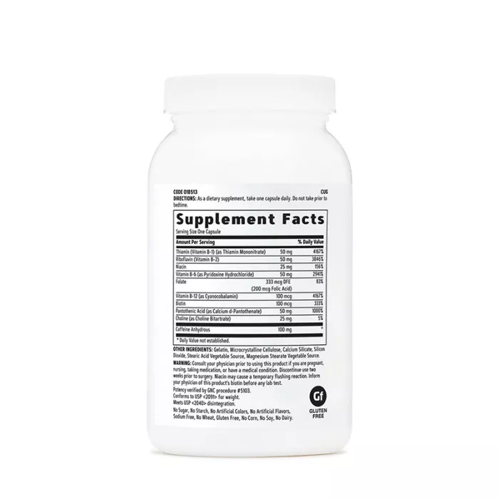 Vitamine B-Complex + Formula energizanta (120 capsule), GNC Vitamine B-Complex + Formula energizanta (120 capsule), GNC