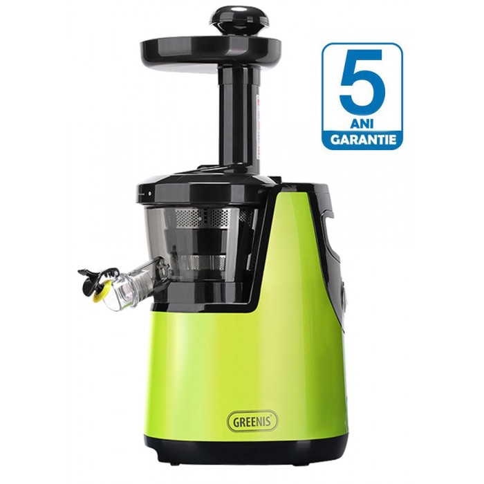Storcator electric prin presare la rece GREENIS Slow Juicer Verde Storcator electric prin presare la rece GREENIS Slow Juicer Verde