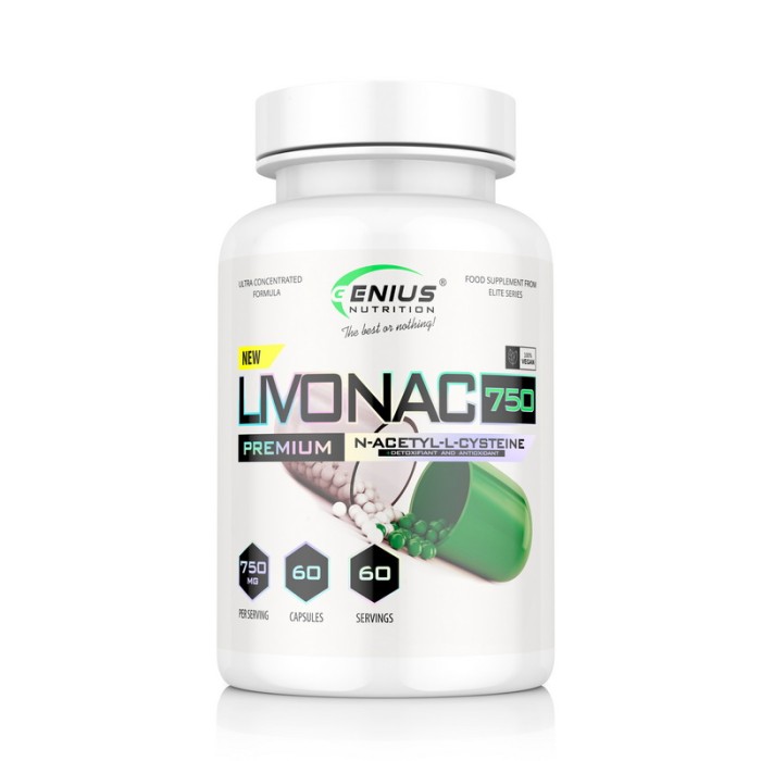 Livonac 750 (60 capsule), Genius Nutrition