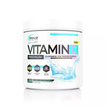Vitamin C pudra (200 grame), Genius Nutrition Vitamin C pudra (200 grame), Genius Nutrition