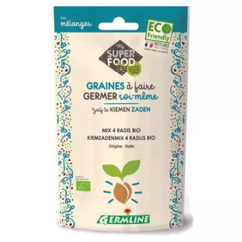 Mix din 4 ridichi pentru germinat eco (100 grame), Germline