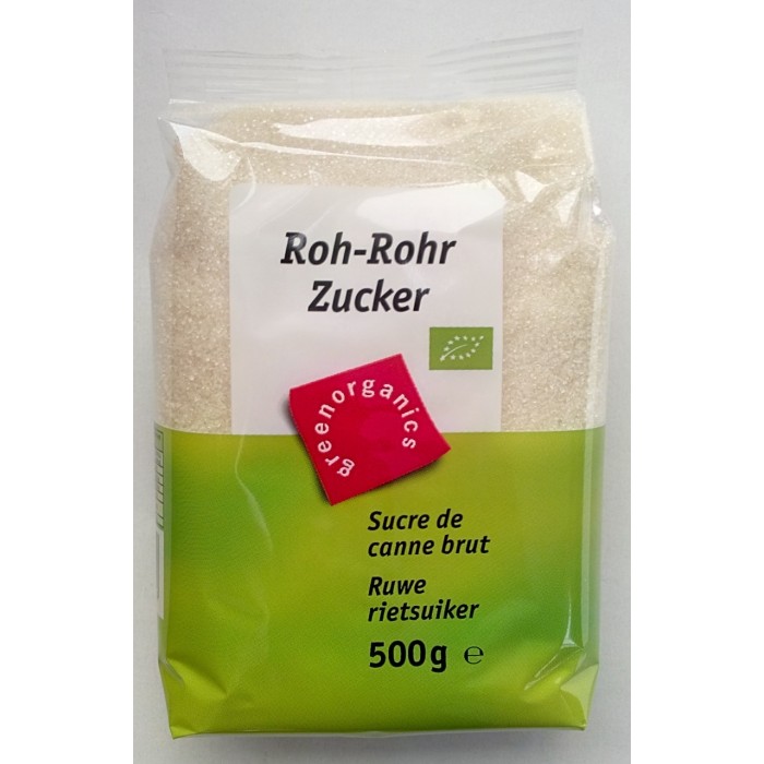 Zahar brut nerafinat (raw) din trestie de zahar bio (500g) Zahar brut nerafinat (raw) din trestie de zahar bio (500g)