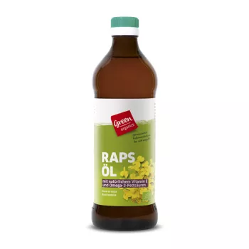 Ulei de rapita presat la rece eco (500 ml), GreenOrganics Ulei de rapita presat la rece eco (500 ml), GreenOrganics
