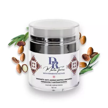 Crema faciala de zi anti-imbatranire cu active fermentate Dr Marta Forrai (50 ml), HappySkin