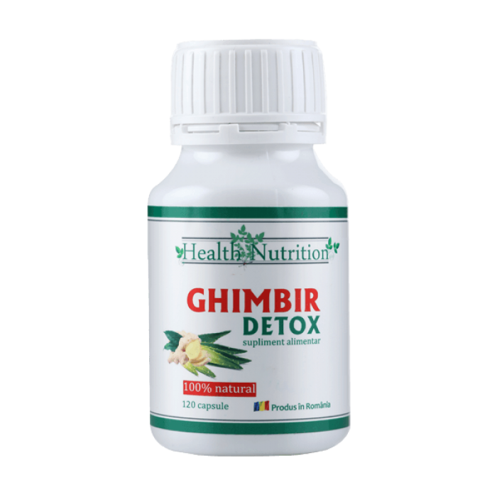 Ghimbir Detox (120 Capsule), Health Nutrition Ghimbir Detox (120 Capsule), Health Nutrition