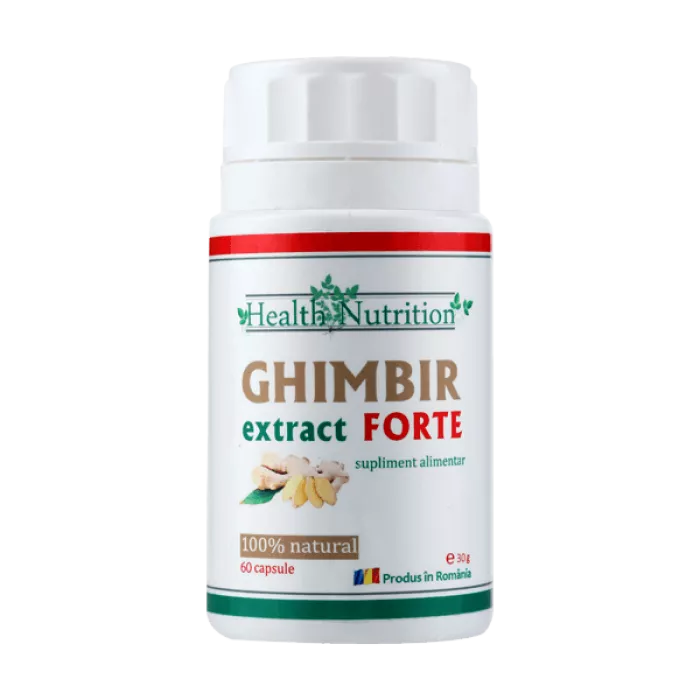 Ghimbir extract forte (60 capsule), Health Nutrition Ghimbir extract forte (60 capsule), Health Nutrition