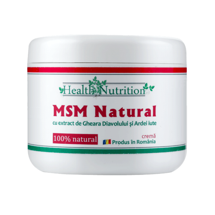 MSM natural - crema (200 ml), Health Nutrition MSM natural - crema (200 ml), Health Nutrition