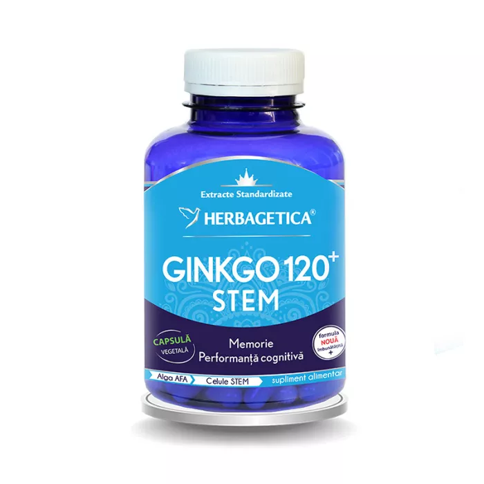 Ginkgo 120 Stem (120 capsule), Herbagetica Ginkgo 120 Stem (120 capsule), Herbagetica