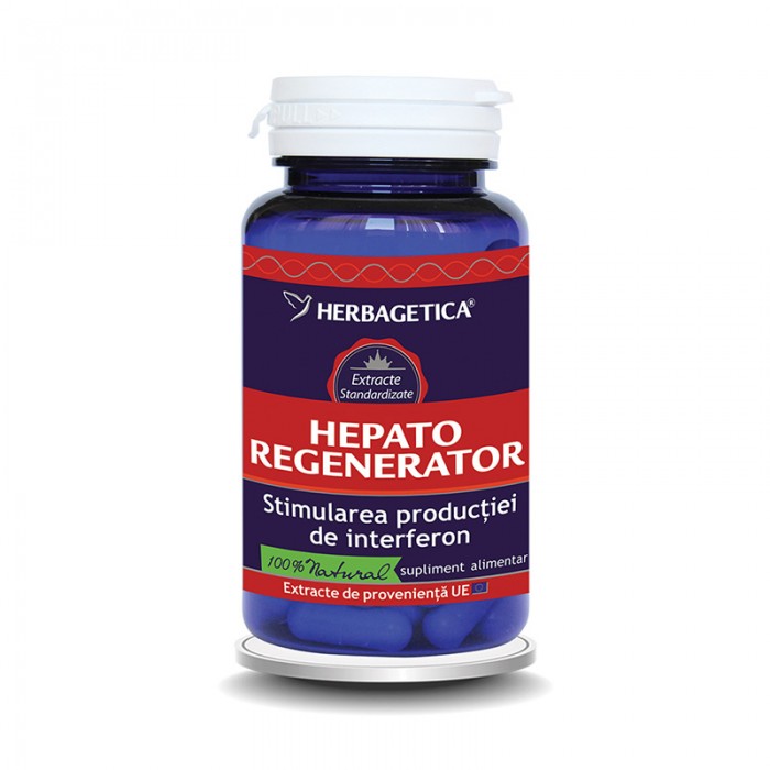 Hepato Regenerator (30 capsule), Herbagetica