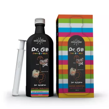Dr. GB Sirop copii pentru echilibrul intestinal si psihoemotional (250 ml), Hifas da Terra Spania Dr. GB Sirop copii pentru echilibrul intestinal si psihoemotional (250 ml), Hifas da Terra Spania