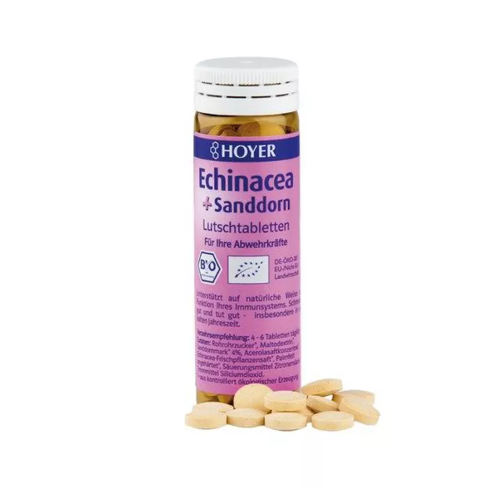 Dropsuri cu echinacea si catina eco (60 bucati), Hoyer Dropsuri cu echinacea si catina eco (60 bucati), Hoyer