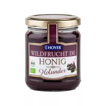 Fructe de soc in miere eco (250 grame), Hoyer