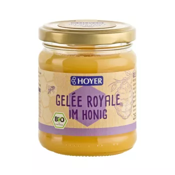 Miere cu laptisor de matca eco (250 grame), Hoyer