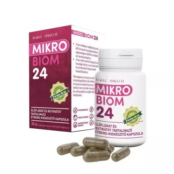 MikroBiom24 - supliment alimentar, capsule cu flora vie (30 capsule), Hymato