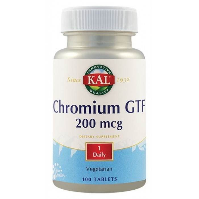 Chromium GTF 200mcg (100 tablete) Chromium GTF 200mcg (100 tablete)