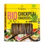 Crackers din naut cu seminte de canepa, BIO, vegan (80 grame), Krippu