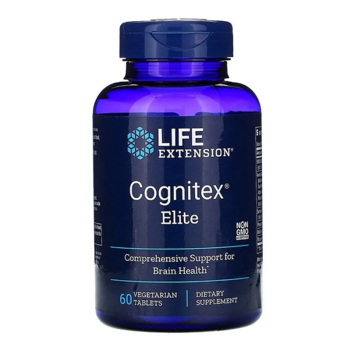 Cognitex Elite formula pentru sanatatea creierului (60 tablete), LifeExtension Cognitex Elite formula pentru sanatatea creierului (60 tablete), LifeExtension