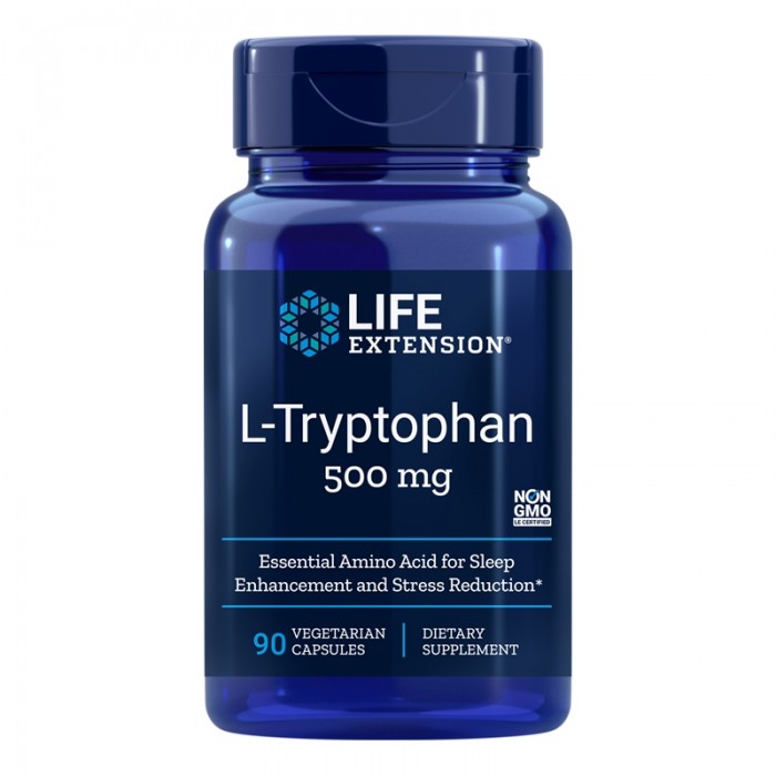 L-Tryptophan 500 mg (90 capsule), LifeExtension L-Tryptophan 500 mg (90 capsule), LifeExtension