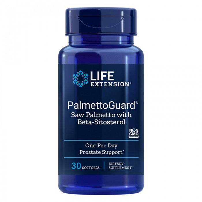 PalmettoGuard Saw Palmetto cu Beta-Sitosterol (30 capsule), LifeExtension
