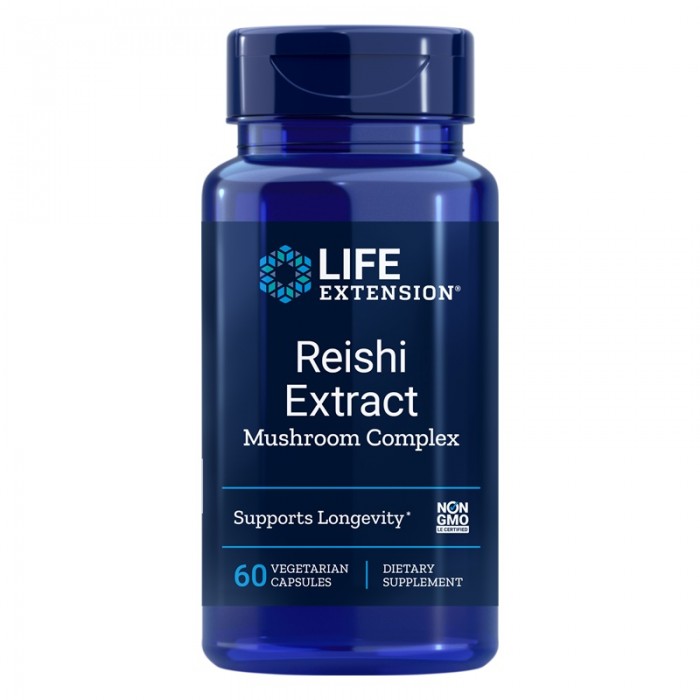 Reishi Extract Mushroom Complex (60 capsule), LifeExtension