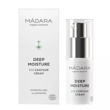 Deep Moisture Crema contur ochi pentru toate tipurile de ten (15 ml), Madara