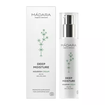 Deep Moisture Crema nutritiva pentru ten uscat (50 ml), Madara