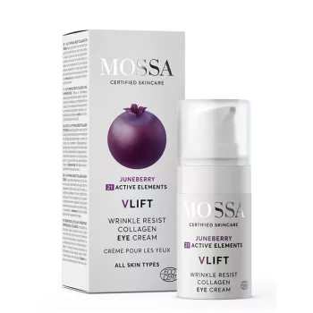 V Lift Crema cu colagen pentru ochi Wrinkle Resist (15 ml), Mossa