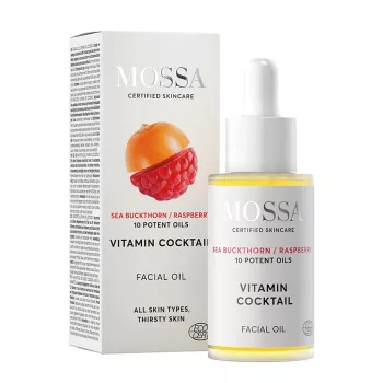 Vitamin Cocktail Ulei facial (toate tipurile de ten) (30 ml), Mossa