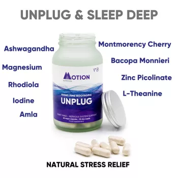Unplug (60 capsule), Motion Nutrition Unplug (60 capsule), Motion Nutrition