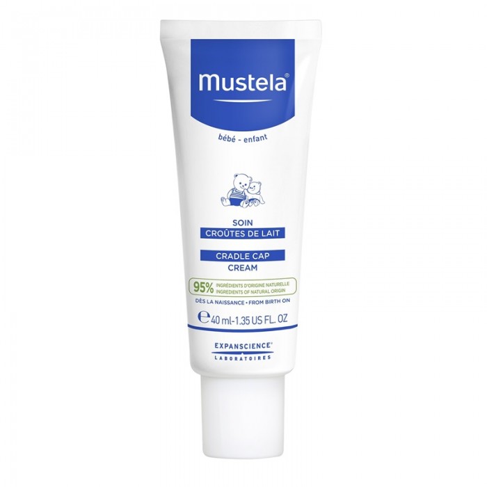 Crema tratament pentru scuamele de lapte (40 ml), Mustela Crema tratament pentru scuamele de lapte (40 ml), Mustela