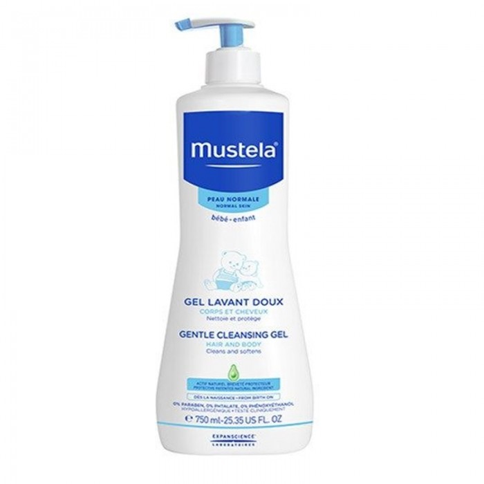Gel de curatare par si corp (750ml), Mustela Gel de curatare par si corp (750ml), Mustela