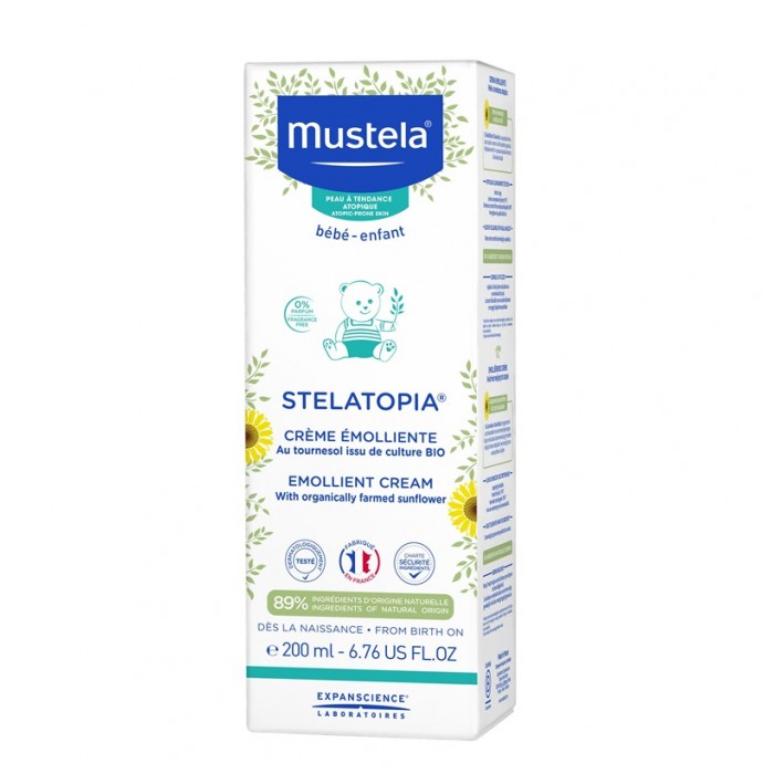 Stelatopia Crema emolienta (200 ml), Mustela Stelatopia Crema emolienta (200 ml), Mustela