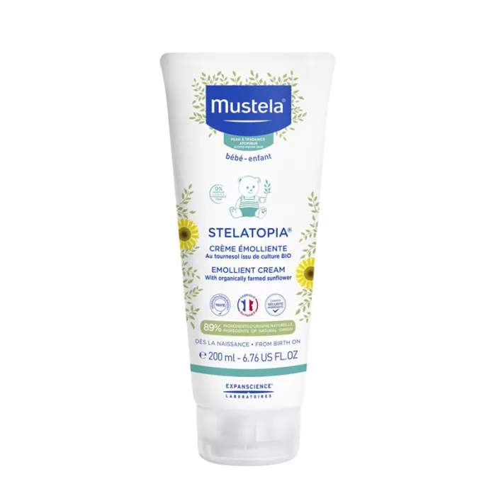 Stelatopia Crema emolienta (200 ml), Mustela Stelatopia Crema emolienta (200 ml), Mustela