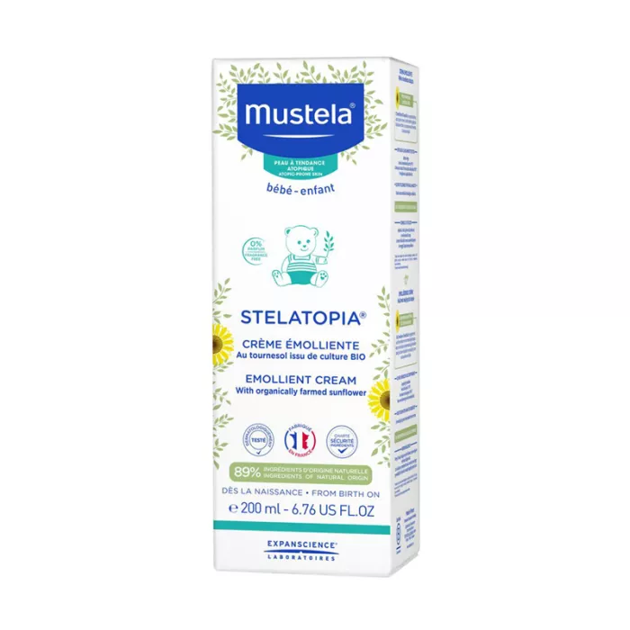Stelatopia Crema emolienta (200 ml), Mustela Stelatopia Crema emolienta (200 ml), Mustela