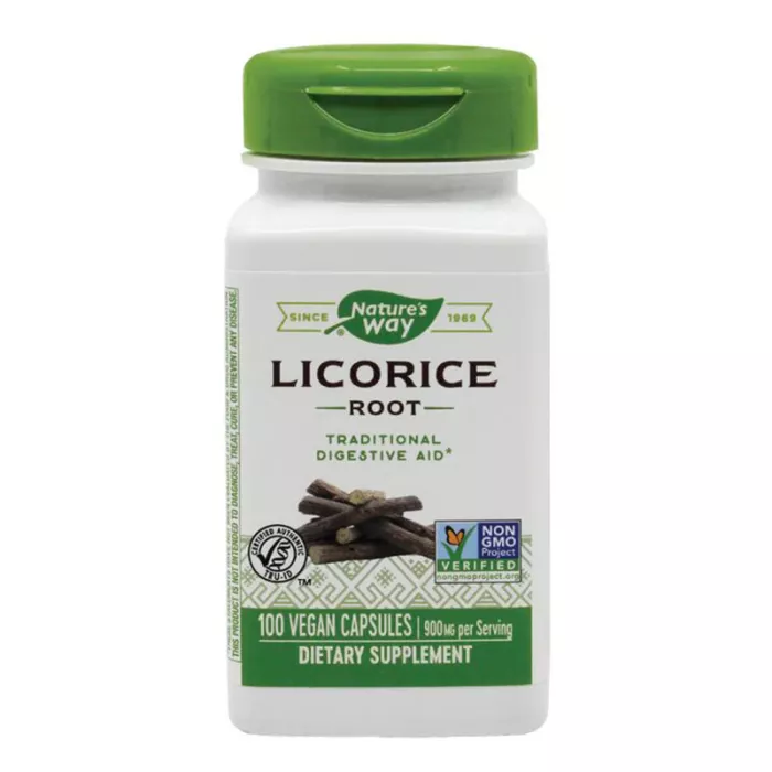 Licorice (Lemn dulce) 450mg (100 capsule) Licorice (Lemn dulce) 450mg (100 capsule)