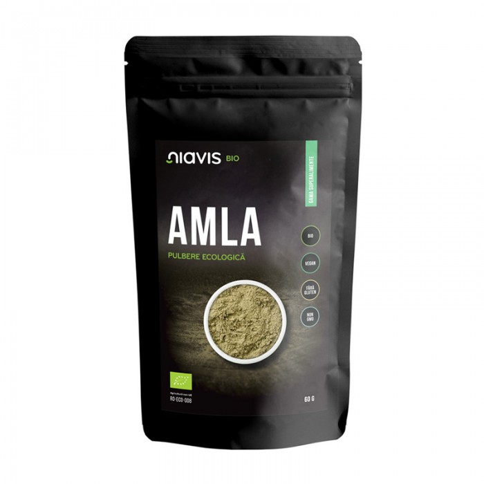 Amla pulbere ecologica/BIO (60 grame), Niavis Amla pulbere ecologica/BIO (60 grame), Niavis