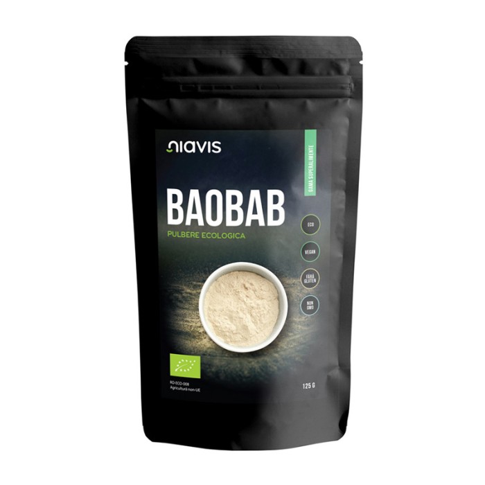 Baobab pulbere ecologica/BIO (125 grame), Niavis