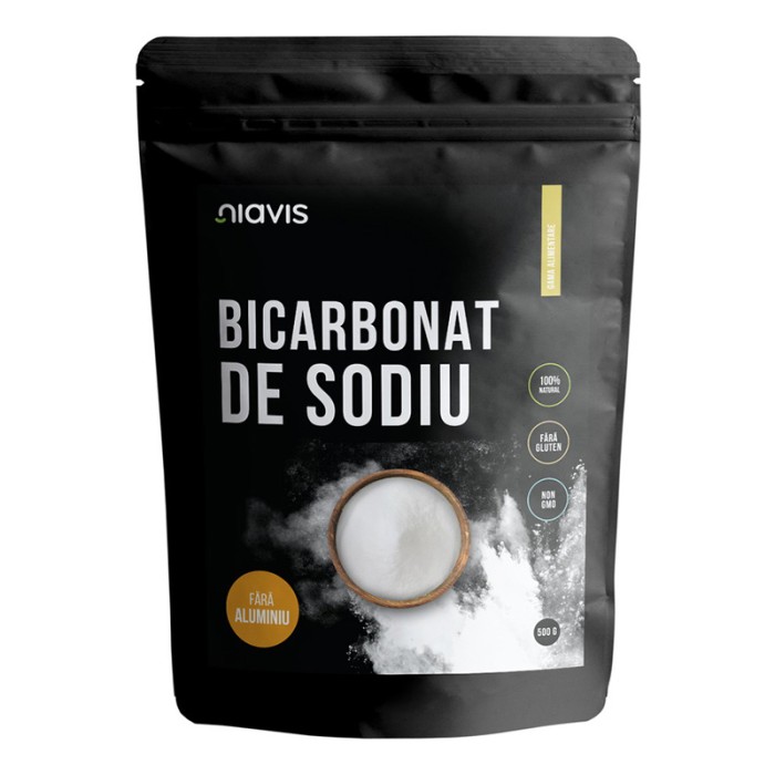 Bicarbonat de sodiu (500 grame), Niavis Bicarbonat de sodiu (500 grame), Niavis